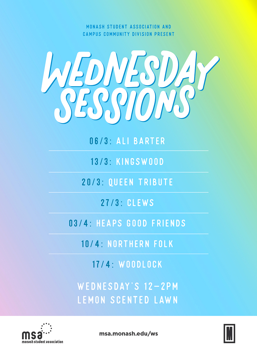 Wednesday Sessions 2019